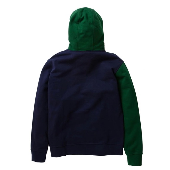 Men's Staple Canal Pieced Hoodie - Color Navy > Size: S - Picture 3 of 3
